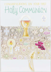First Holy Communion Greeting card