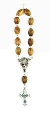 Olive Wood Finger  Rosary