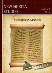 New Norcia Studies Journal 23 (2016)