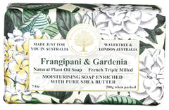 Wavertree and London Soap Bar - Frangipani and Gardenia