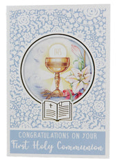 Congratulations on Your First Holy Communion Card