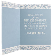 Congratulations on Your First Holy Communion Card