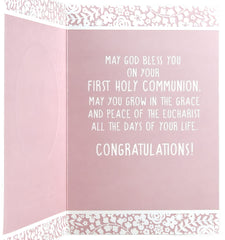 Congratulations on Your First Holy Communion Card