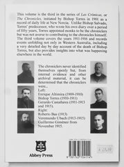 The Chronicles of New Norcia Volume 3: 1911-1916