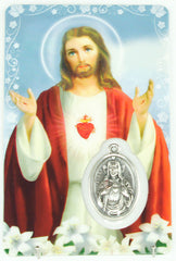 Prayer card - Sacred Heart