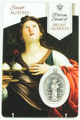 Prayer Card - Saint Agatha