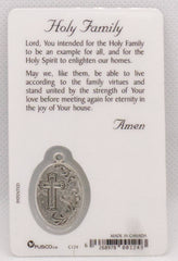 Prayer card - Holy Family