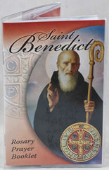 Saint Benedict Rosary and Prayer booklet