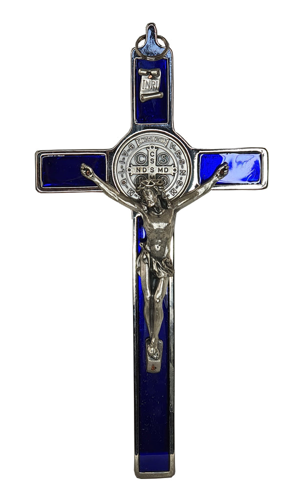 St Benedict Metal Crucifix