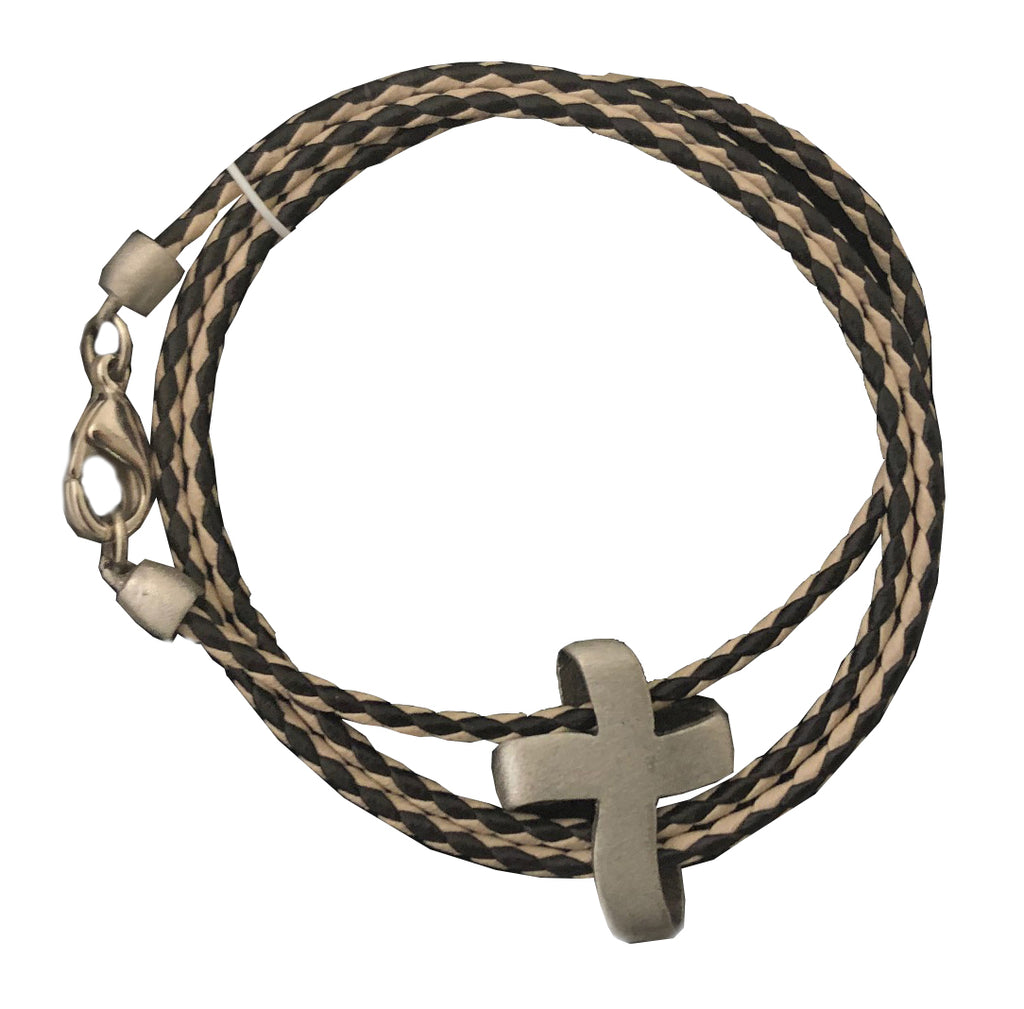 Wrap Bracelet, with Cross