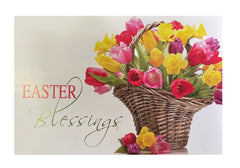 Wood Post-a-Plaque: Easter Blessings