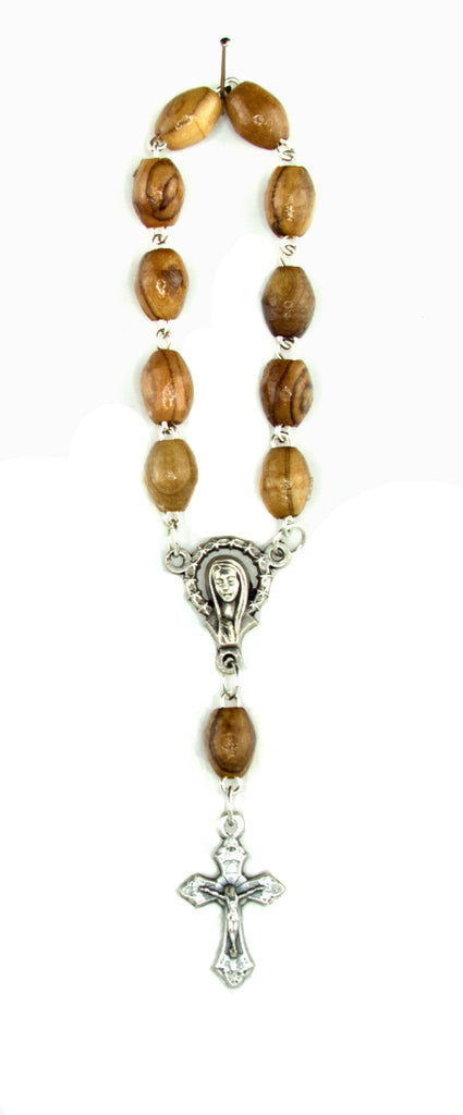 Olive wood Mini Rosary