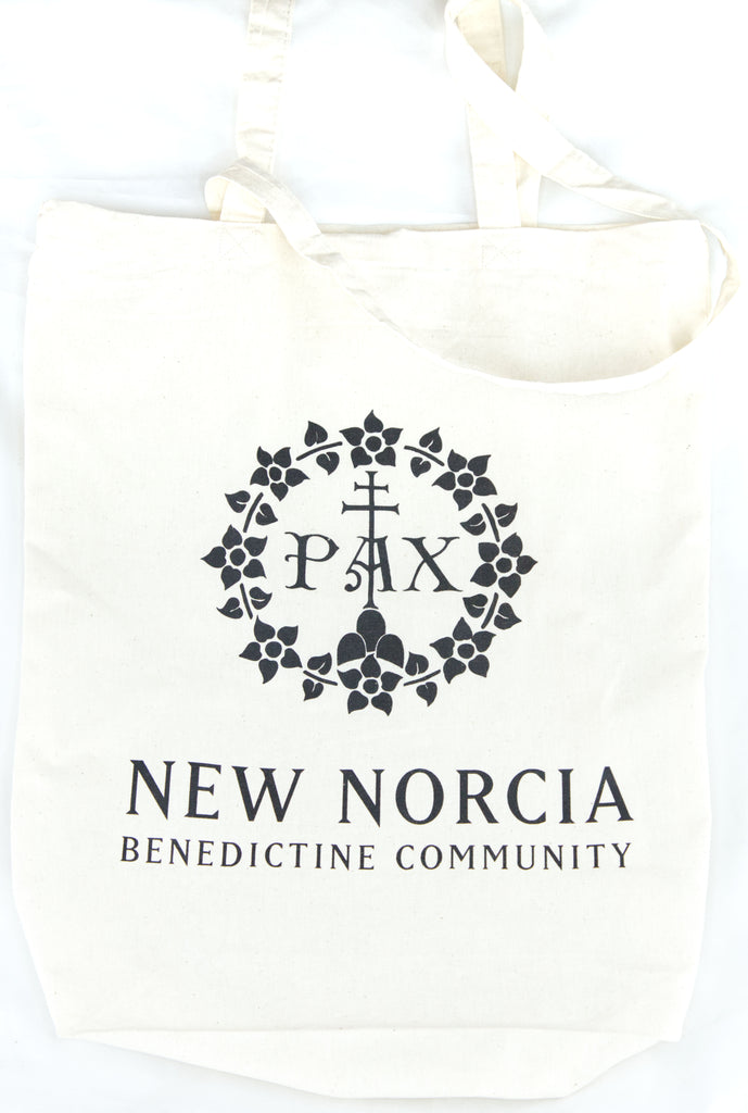 New Norcia Pax calico shopping bag