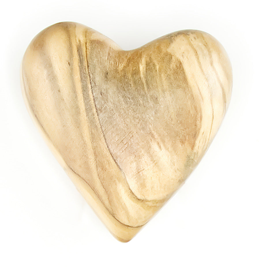 Olive Wood Comfort Heart