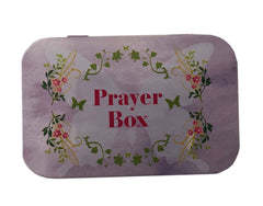 Tin Prayer Boxes, with Pencil and Pad