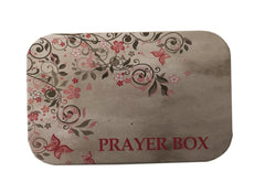 Tin Prayer Boxes, with Pencil and Pad