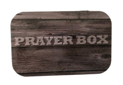 Tin Prayer Boxes, with Pencil and Pad