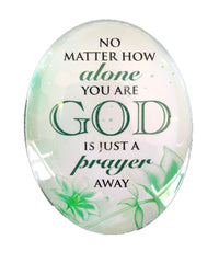 Resin Magnet: 'God is Just a Prayer Away'