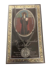 My St Benedict Medal on Chain