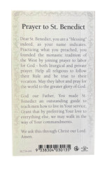 Prayer Card - Prayer to St. Benedict